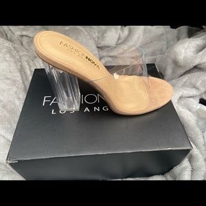 Wish You The Best Heeled Sandals - Nude